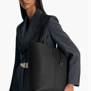Mason de Sabre tall soft leather tote